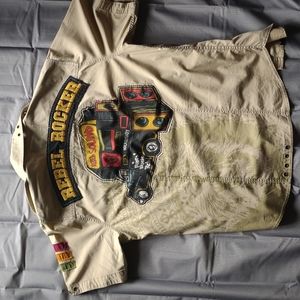 Rebel Spirit Punk Rock Mens medium